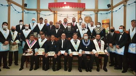 Loja Firmeza e Humanidade Imperatrizense e Irmãos visitantes